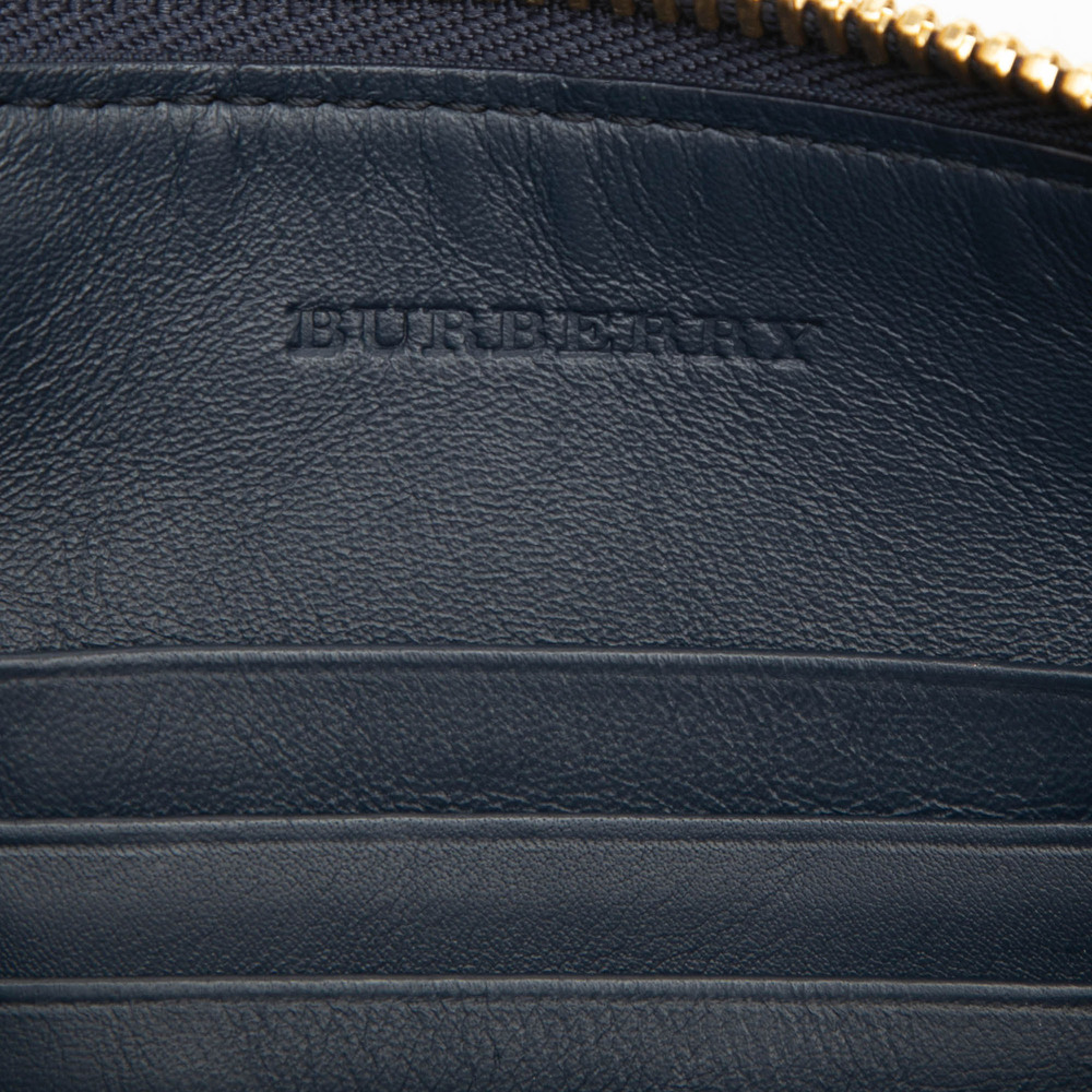 Pre-Loved Burberry Suede Peyton Fringe Crossbody - Picture 5 of 8